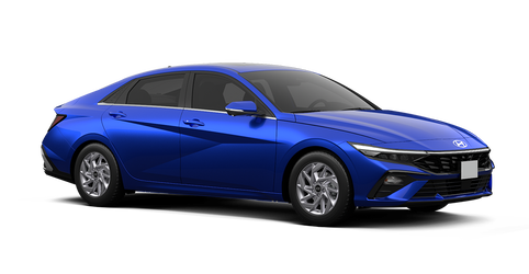 Hyundai Elantra 2021 Синий